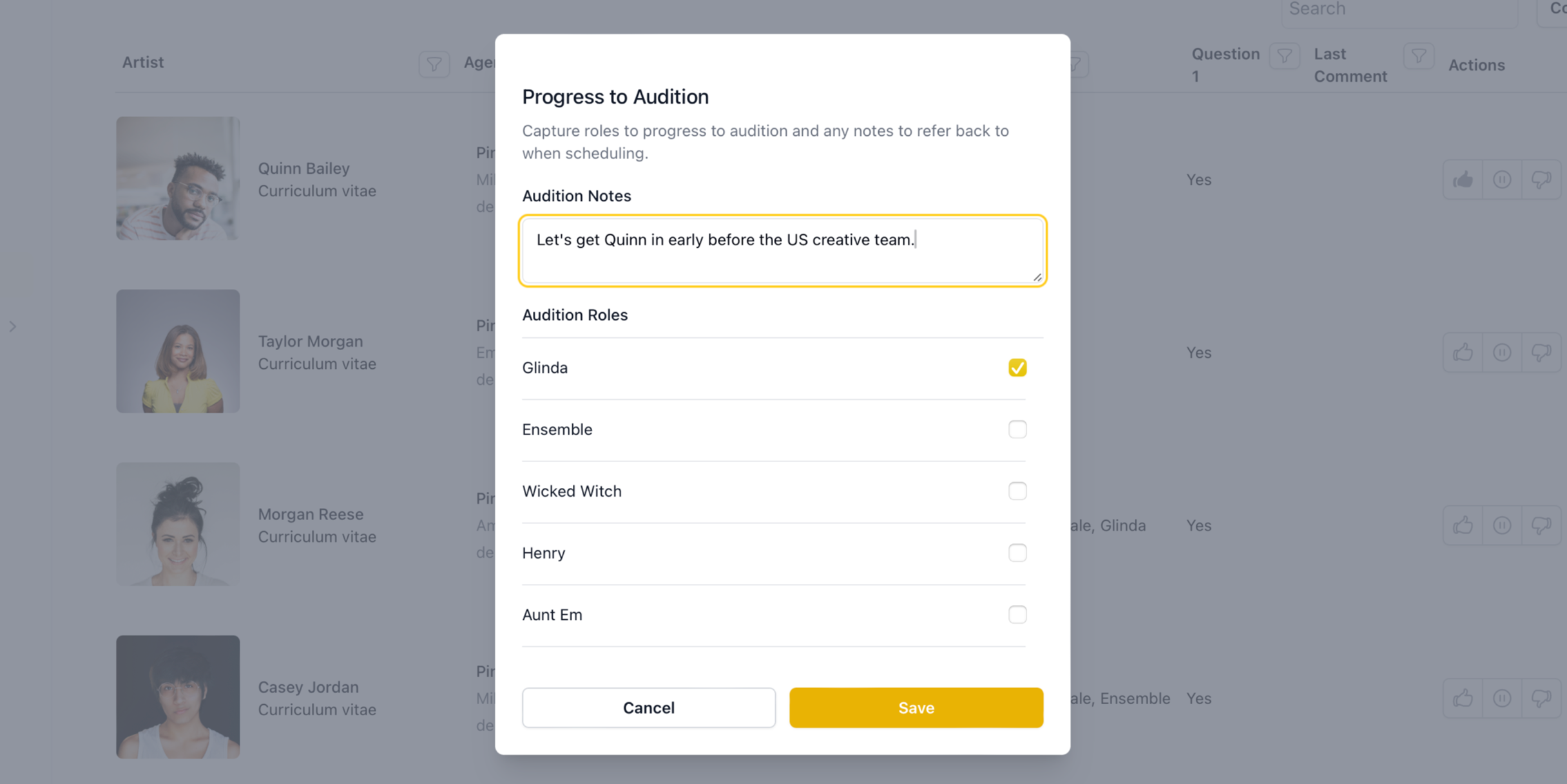App screenshot